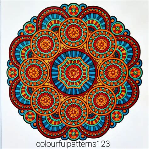 Colourfulpatterns123 On Instagram “🇬🇧 50 Stylish Mandalas By Kameliya