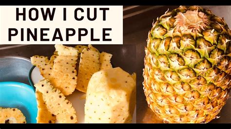 How To Cut Pineapple Easy And Fun Youtube