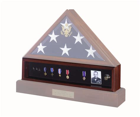 Military Medals Display Case Submarine Ships Store