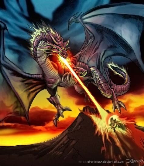 Dragon De Magma Dragon Pictures Digital Illustration Dragon Artwork