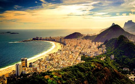 Copacabana Beach Rio De Janeiro Brazil Wallpapers 2880x1800 2229919