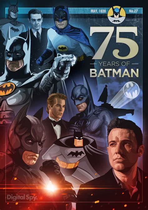 The Poster For 75 Years Of Batman