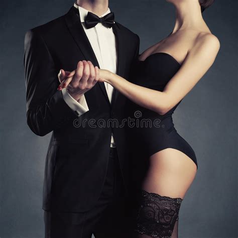 Sensual Couple Stock Image Image Of Classic Black Fine