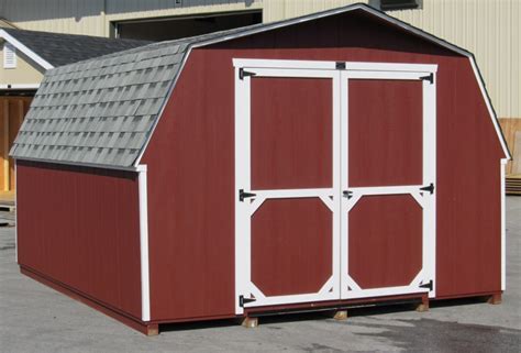Our outdoor storage sheds are built tough and sealed off from inclement weather. Shop Mini Barn Sheds For Sale Near Me in Pennsylvania