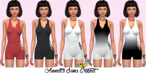 Annett S Sims Welt Accessory Bodysuits Summer Day