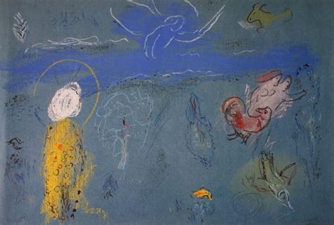 Marc Chagall 1887 1985 Adam Et Eve Chassés Du Paradis Catawiki