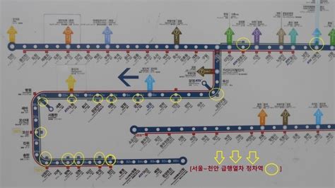 1호선 서울역 천안 평일 급행열차 시간표 정차역서울역수원역 네이버 블로그
