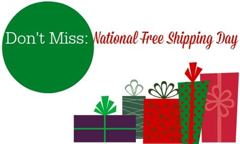 National Free Shipping Day Top Deals Southern Savers