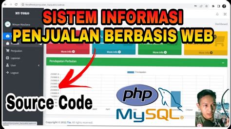 Sistem Informasi Penjualan Berbasis Web Dengan Php Dan Mysql Dengan Barcode Free Source Code