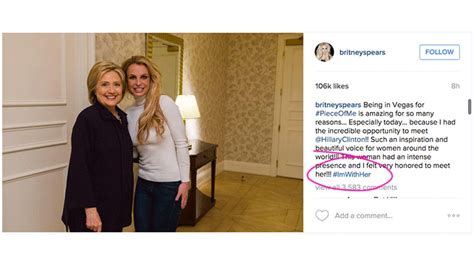 Oops Britney Spears Endorsed Clinton Then Took It Back