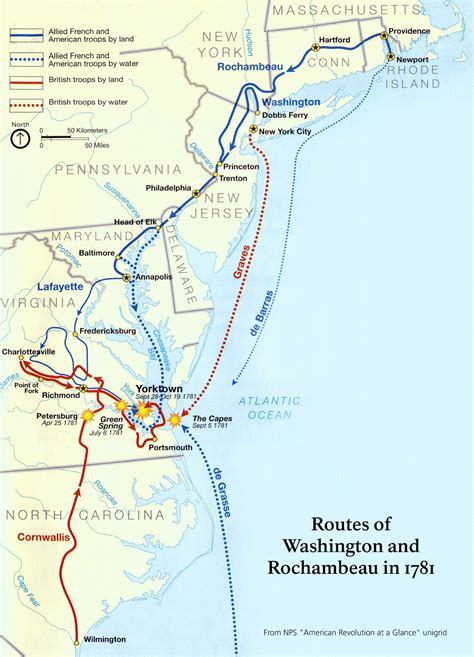 9, 1781, in the battle of the capes, one of history's most consequential naval battles, de grasse defeated the british fleet, damaging it badly enough to force its withdraw to new york. Colonial Quills: The Revolutionary War In and Around the ...