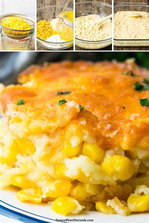 Stir in the corn, yogurt, bell pepper, scallions, butter, and jalapeno until well mixed. Paula Deen Corn Casserole | Recipe | Corn casserole ...