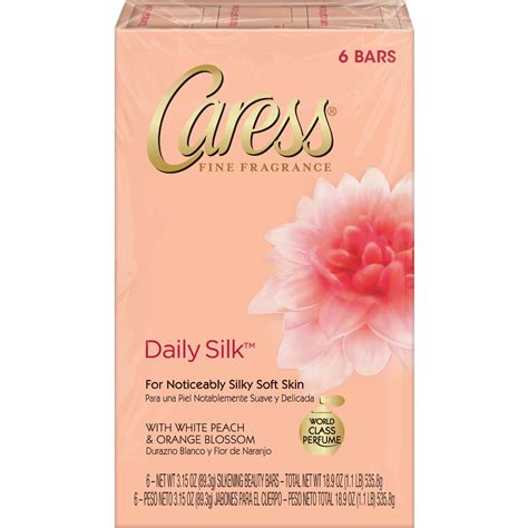 Caress Beauty Bar Soap Daily Silk 315 Oz 6 Bars