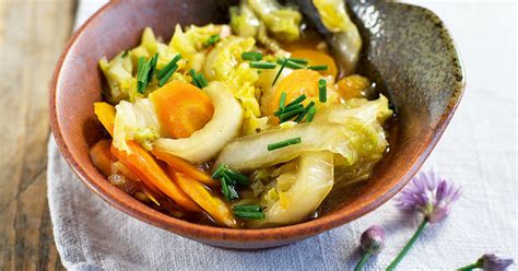 Chinakohl -Möhren-Gemüse Rezept