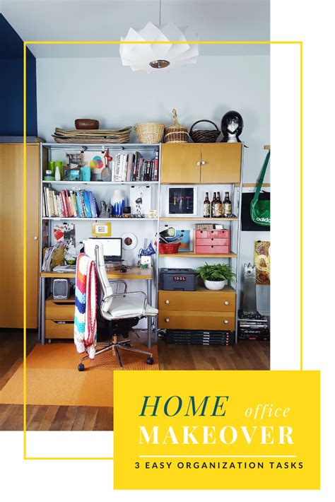 3 rules for an organized home office home office organization home office space small office