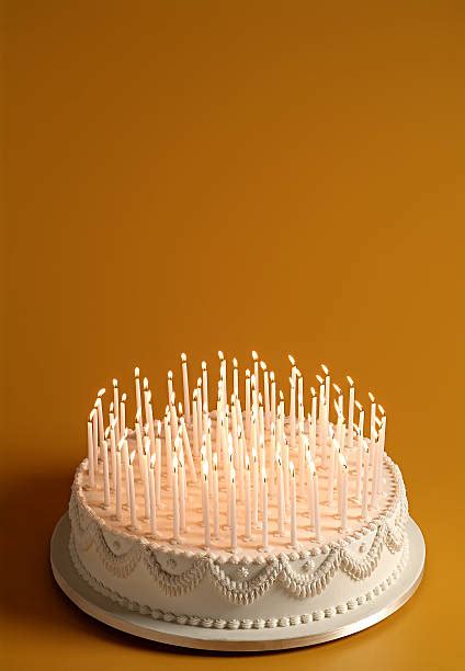 Royalty Free Birthday Cake With Lots Of Candles Pictures Images And