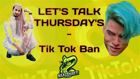 Lets Talk Thursdays Tik Tok Ban And Big Announcement Youtube