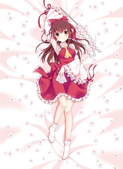 December 2016 Update Touhou Project Anime Characters Sexy Girl Hakurei Reimu Bed Sheet Blanket