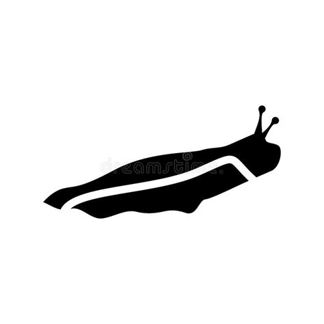 Slug Icon Or Logo Isolated Sign Symbol Vector Illustration Stock