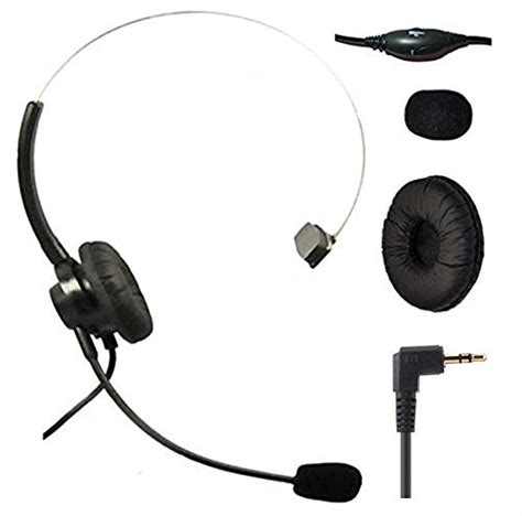 Buy 25mm Jack Headset With Microphone Volume Mute Control For