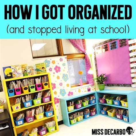 How I Stay Organized Weekly Lesson Planning Tips And Tricks Miss Decarbo