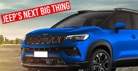 Jeep Sub Compact Suv To Hit Production In July 2022