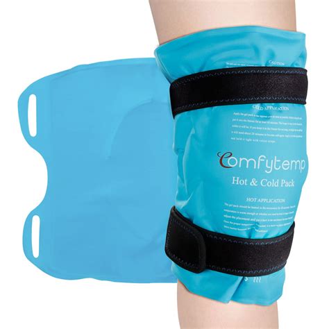 Buy Comfytemp Flexible Knee Ice Pack Wrap Reusable Gel Cold Pack For Knee Pain Hot And Cold