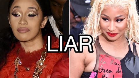 Nicki Minaj Responds To Cardi B Fight On Queen Radio Sister Hennessy Carolina Is A Liar