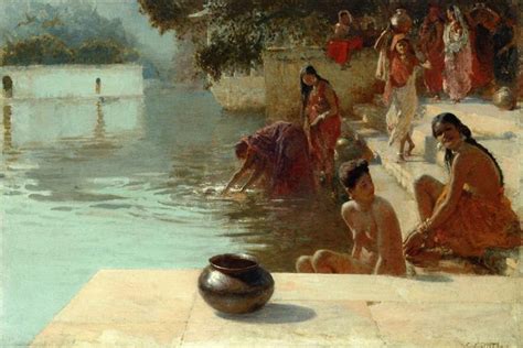 woman s bathing place i oodeypore india c 1895 edwin lord weeks