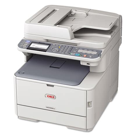 Oki Mc562w Wireless Multifunction Color Laser Printer Copyfaxprint