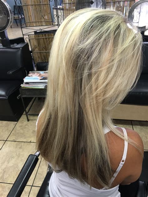 24 Brown On Top Blonde Underneath Hairstyles Hairstyle Catalog
