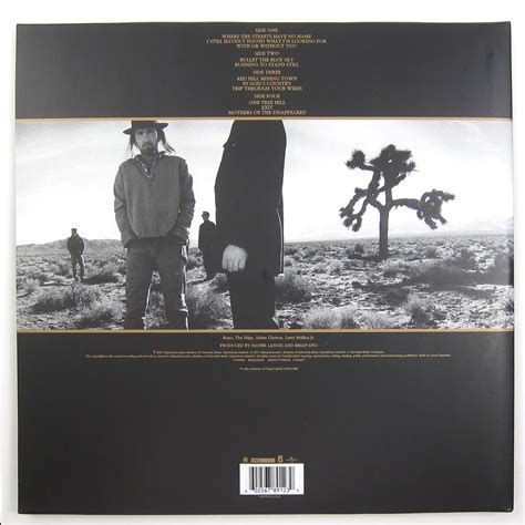 U2 The Joshua Tree 180g Colored Vinyl Vinyl 2lp