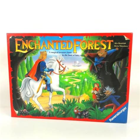 Enchanted Forest Revensburger Board Game Complete Treasure Hunt Fairy