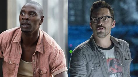 Jake Johnson And Omar Sy Welcome Back To Jurassic World