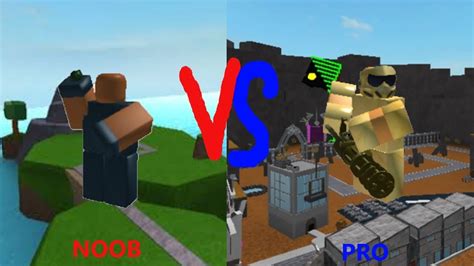 Noob Vs Pro Roblox Tower Battles Co Op Youtube