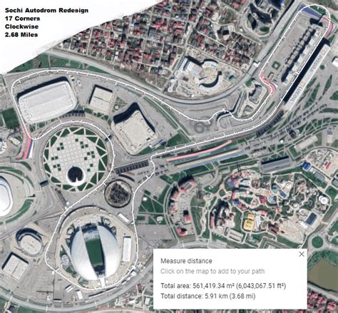 Sochi Autodrom Redesign Racetrackdesigns