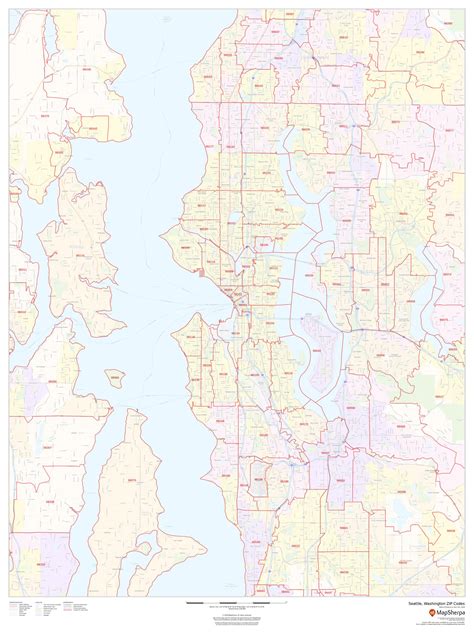 seattle zip code map zip code map of all of seattle 40 off