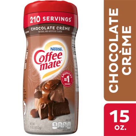 Nestle Coffee Mate Chocolate Creme Powdered Coffee Creamer 15 Oz