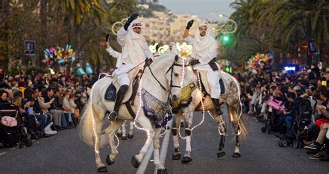 Three Kings Parades In Malaga