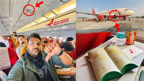 Air India Economy Class Review Aircraft Ka Aisa Condition Kyu Youtube