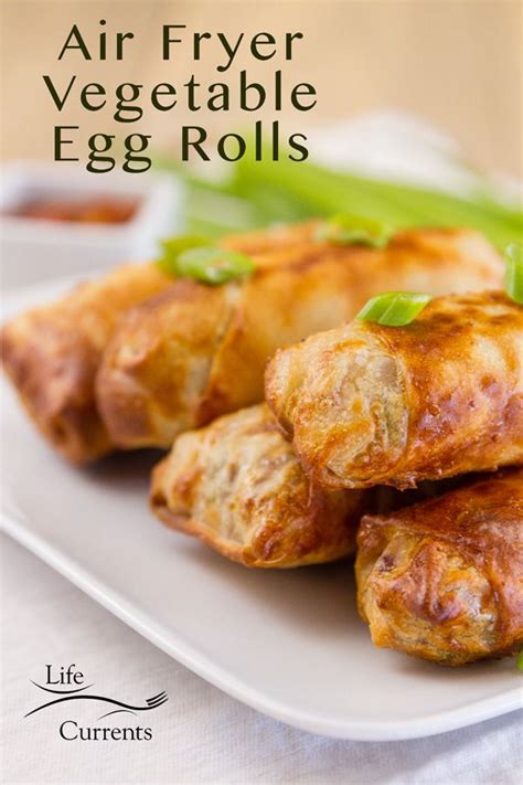 This party appetizer was inspired by a dish i saw on an episode of top chef. Air Fryer Vegetable Egg Rolls | Air fryer recipes healthy ...