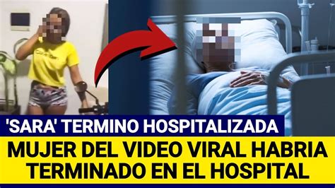 sara mujer de video viral entre agente de la policía y la sijín habría terminado en hospital
