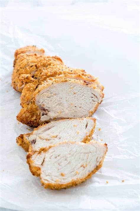 Turn the chicken over and continue to cook for an additional 5 to 7 minutes until the internal temperature reaches 165°f. Easy Crispy Air Fryer Chicken Breast - Recipes From A Pantry