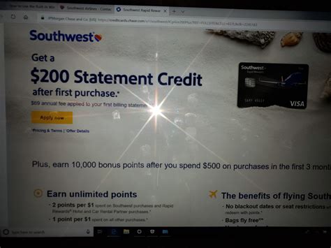 Sep 18, 2020 · (offers happen several times a year) paid off bills immediately after purchases were made. Eligible Promotion - $200 credit on credit card st... - The Southwest Airlines Community