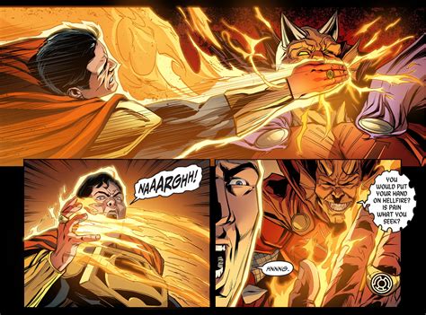 Superman Vs Etrigan Injustice Gods Among Us Comicnewbies