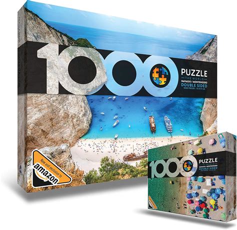 Double Sided Beach Jigsaw Puzzle 1000 Pieces Puzzles For Adults 1000