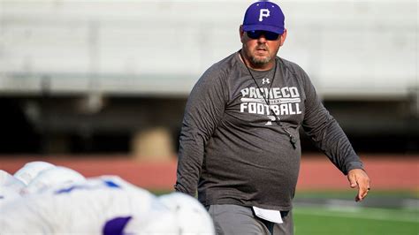 Why Pachecos Only Varsity Football Coach Since School Opened Is