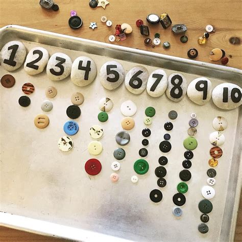 Loose Parts Can Easily Be Turned Into A Simple Math Invitation