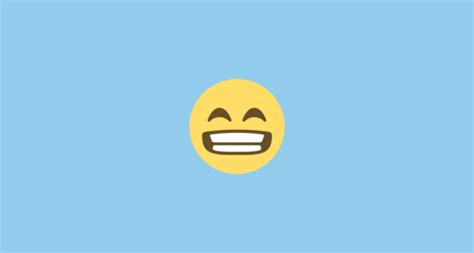 😁 Beaming Face With Smiling Eyes Emoji On Joypixels 224
