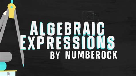 Introduction To Algebra Song Variables And Algebraic Expressions Youtube